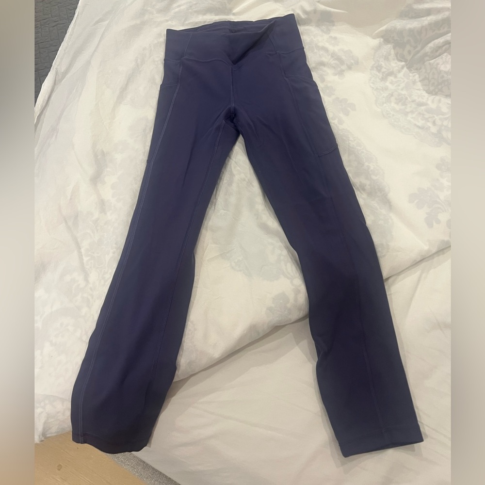lululemon cropped leggings, size 4